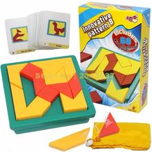 Rompecabezas de innovación Tangram para niños, juguete de inteligencia, rompecabezas creativo, juego lógico educativo 2024 - compra barato