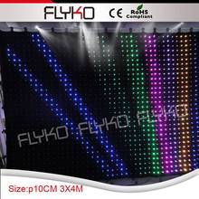 hot Led dj light curtain display screen video flexible led curtain 2024 - buy cheap