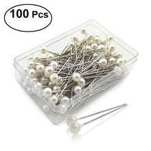 100pcs Pear Ball Head Pins Shawl Scarf Dressmaking Decorating Pins Sewing Pin DIY Crafts Tool 2024 - buy cheap