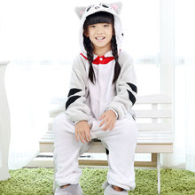 Onesie Hooded Chis Cat Sweet Home Children Pijama Kids Anime Cosplay Pajamas One Piece Sleepwear Halloween Costume Jumpsuit 2024 - compre barato