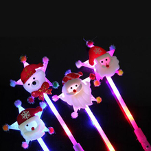 Светодиодная игрушка светящаяся/светящаяся палка светодиодная палка Рождественская Новогодняя вечеринка светящаяся палка светится в темноте 2024 - купить недорого