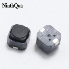 Mini interruptor de silicona silencioso, 5 uds., 6x6x5mm, SMD, táctil, 6x6x5mm 2024 - compra barato