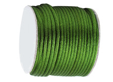 1.5mm Olive Green Rattail Satin Nylon Cord Chinese Knot Beading Cord+Macrame Rope  Bracelet Cords Accessories 80m/roll 2024 - buy cheap