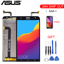 Original For ASUS Zenfone 2 Laser ZE550KL LCD Touch Screen Digitizer with Frame For Asus ZE550KL LCD Display Replacement parts 2024 - buy cheap