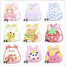 3Pc/Lot Baby Bibs EVA Waterproof Saliva Towel Cartoon Infant Burp Cloths For Children Feeding Boys Girls 2024 - buy cheap