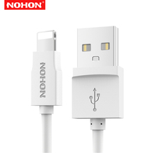 NOHON 1.5m USB Charge Data Cable For iPhone 6 6S 7 8 Plus 5 5S X XS MAX XR iPad mini 2 Air Fast Charging USB Data Charger Cable 2024 - buy cheap