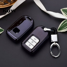 Tpu car key case cover for honda accord 9 crider city 2015 2016 Vezel Spirior Odyssey Civic Jazz HRV CRV Fit Freed Jade 2024 - buy cheap