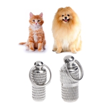Anti Lost Barrel Tube Collar Dog Tags Pet For Pet Id Tag Name Identity Address 2024 - buy cheap