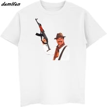 Saddam Hussein AK-47 Print T-shirt 41 Shirt Iraq Army Armed Forces T Shier Men Short Sleeve O-neck Shirt Cool Tees Tops 2024 - buy cheap