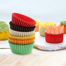 600 pçs de papel colorido bolo cupcake forro cozimento muffin caixa copo diy cozimento fondant cupcake ferramentas decoração do bolo cozinha ferramentas 2024 - compre barato