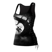 Women Tank Tops 3D Sleepy Hollow Printed New Sexy Female Tees Crop Top Female Tee Shirt Camisole Vest Sleeveless Fashion Vest 2024 - buy cheap