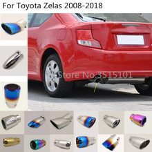 Чехол для кузова автомобиля, глушитель, выхлопной наконечник 1 шт. для Toyota Zelas 2008 2009-2011 2012 2013 2014-2016 2017 2018 2024 - купить недорого
