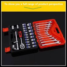 37PCS Car Repair Tool Set for Auto Tool Set Mechanic Tool Kits Ratchet Spanner Wrench Socket Set 2024 - buy cheap