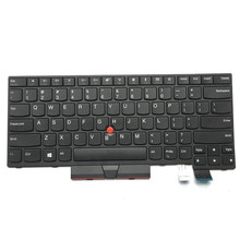 Оригинальная новая клавиатура SZWXZY для ноутбука Thinkpad T470 T480 без подсветки США Черный 01AX446 01AX405 Бесплатная доставка 2024 - купить недорого