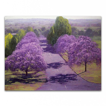 hand-painted oil painting home decor painting high quality landscape art painting pictures for living room DM-15102602 2024 - buy cheap