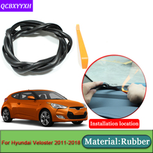 Car-styling For Hyundai Veloster 2011-2018 Anti-Noise Soundproof Dustproof Car Dashboard Windshield Sealing Strips Accessories 2024 - buy cheap
