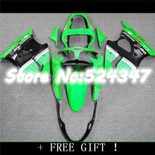 Green white black for NINJA ZX-6R 00-02 ZX636 ZX-636 ZX 636 ZX6R ZX 6R 6R 00 01 02 2000 2001 2002 ABS full fairing kit-Nn 2024 - buy cheap