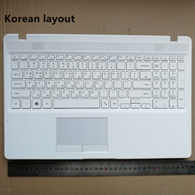 Teclado de ordenador portátil con touchpad para Samsung NP 500R5L, 550R5L-Y02, 500R5L-Z03, color blanco, diseño coreano kr, nuevo 2024 - compra barato