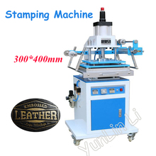 30*40cm Electrical Leather Embossing Machine Pneumatic Gold Hot Stamping Machine Die Indentation ZY-819M 2024 - buy cheap