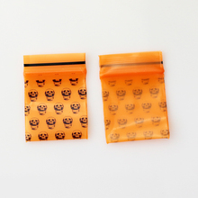 300pcs 2.5x3cm Orange Zip Lock Poly Bag Recyclable Mini Plastic Bag Cute Jewelry Findings Earrings Gift Packaging Bags 2024 - buy cheap