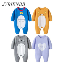 Pijama de algodón de dibujos animados para bebé, ropa de dormir de Rilakkuma, Doraemon Totoro, pelele para recién nacido, mono de otoño 2024 - compra barato