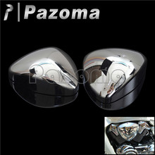 PAZOMA Chrome Pair Motorcycle Air Cleaner Filter Cover for Suzuki Boulevard M109 M109R VZR1800 2024 - buy cheap