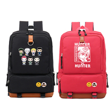 2021 Japan Hunter x Hunter Anime Canvas Cartoon Gon Freecss Adult Backpack 2024 - buy cheap