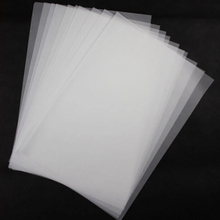 20 шт Высокое качество A2 калька масло бумага серной кислоты бумага графический дизайн на машины для производства бумажных 2024 - купить недорого
