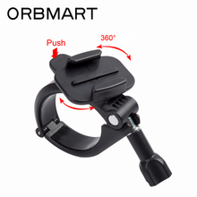 ORBMART Big Size Bicycle Bike Motorcycle Handle Bar Mount Adapter With 360 Rotate Funtion For Gopro Hero 8 5 4 4+ 3 SJCAM Xiaomi 2024 - buy cheap