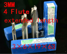 10 pcs/set  3mm four 4  Flute  HSS & Extended Aluminium End Mill Cutter CNC Bit Milling Machinery tools Cutting tools.Lathe Tool 2024 - buy cheap