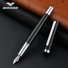 Baoer Fountain Pen Ink Pens Luxury Calligraphy Pen Dolma Kalem Office Stationery tinta caneta tinteiro fuliwen fountain pen gift 2024 - buy cheap