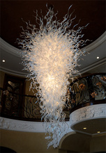Hot Sale  High Quality Modern Wite Mouth Blown Glass Led Chandelier -LR001 2022 - buy cheap