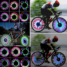Luces para rueda de neumático de bicicleta, lámpara de luz de 32 LED con destellos para Radio para ciclismo al aire libre, 24 pulgadas 2024 - compra barato