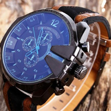 Мужские Аналоговые спортивные стальные часы с кварцевым циферблатом из синтетической кожи, роскошные брендовые модные повседневные Серебристые черные часы A40 2024 - купить недорого