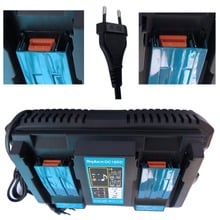 Newest Double Battery Charger For Makita 14.4V 18V BL1830 Bl1430 DC18RC DC18RA EU Plug with USB Port 2024 - buy cheap