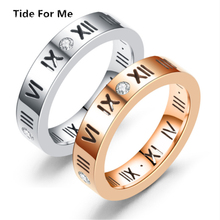 Кольца из нержавеющей стали для женщин и мужчин, обручальные кольца золотого цвета, бижутерия высшего качества 2024 - купить недорого
