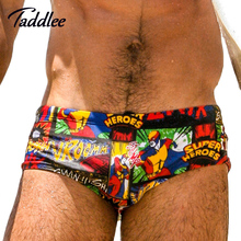 Taddlee-bañadores para hombre, ropa de baño Gay, calzoncillos, Bikini, bóxer de natación, bañadores, pantalones cortos para tabla de Surf, Batihing 2024 - compra barato