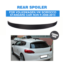 Alerón trasero de fibra de carbono para techo de maletero, accesorio para Volkswagen VW Scirocco estándar, no R 2008 - 2013 FRP, sin pintar 2024 - compra barato