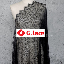 GLace 3M/Lot 1.5M wide Wavy Eyelash Lace Fabric Dress Dress Underwear Nightdress Bottoming Shirt Cloth TX553 2024 - buy cheap