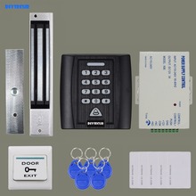 DIYSECUR 280kg Magnetic Lock 125KHz RFID Reader Password Keypad Access Control System Security Kit + Exit Button KS158 2024 - buy cheap