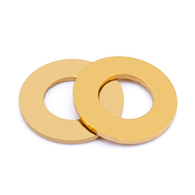 20pcs M5 brass flat pad copper washer 10mm-12mm OD 0.8mm Thickness 2024 - buy cheap