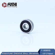 606RS Bearing ABEC-5 (10PCS) 6*17*6 mm Miniature Sealed 606-2RS Ball Bearings 606 2RS 2024 - buy cheap