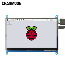 Для Raspberry pi 7 дюймов HDMI LCD емкостный 5-точечный сенсорный экран дисплей 1024*600 Высокое разрешение для Raspberry pi/ Banana Pi Pro 2024 - купить недорого