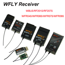 Receptor de WFLY WFR04S WFR06S WFR07S WFR09S WBUS RF201S RF207S PPM/PCMS para Control remoto para Dron RC, 2,4G 2024 - compra barato