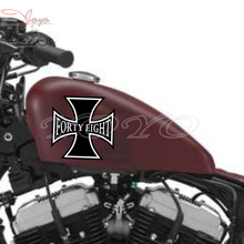 Cross Decal Fairing Stickers Fuel Tank Decals Vinyl Sticker For Harley Sportster XL1200X 48 2024 - buy cheap