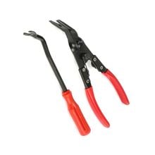 2pcs Auto Fastener Removal Tool Car Door Panel Upholstery Engine Cover Fender Clips Repair Tools Installer Clip Plier Tools #719 2024 - buy cheap