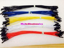 Venta al por mayor 1000pcs \ lot 20 cm 2,54mm 1 pin hembra a hembra puente cable Dupont 5 colores 2024 - compra barato