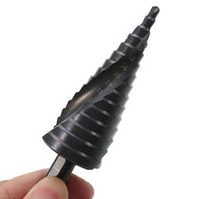 4-32mm Speed Steel Titanium Spiral Grooves Step Drill Bits Conical Cone Step Drill Bits for Power Tools 2024 - buy cheap