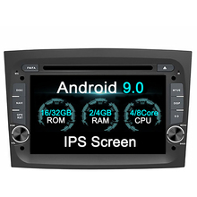 4+32G Android 9.0 Octa Core DVD Player 2 Din Car Radio for FIAT DOBLO 2016 2017 2018 GPS Navigation 7 Inch IPS Screen Headunit 2024 - buy cheap