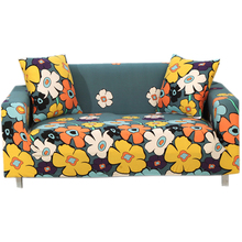 Flower Printed Sofa Cover Sofa slipcover All-inclusive sectional Single/Double/Three/Four Seat Elastic sofa cover towel fundas 2024 - buy cheap